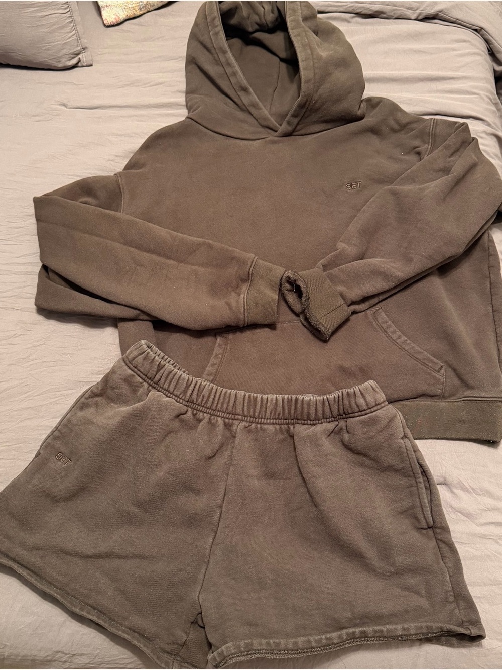 Set Active heavyweight sweat set